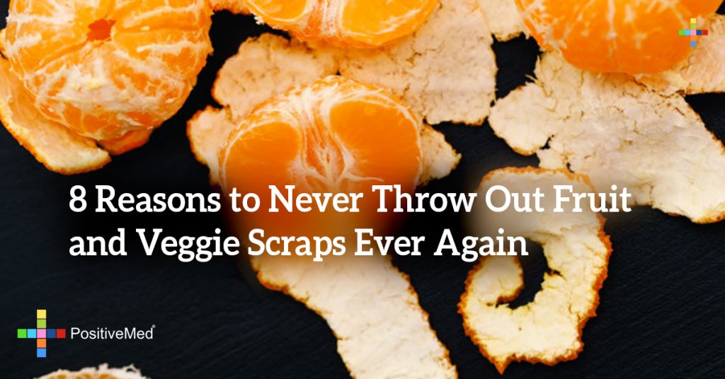 8 Reasons to Never Throw Out Fruit and Veggie Scraps Ever Again