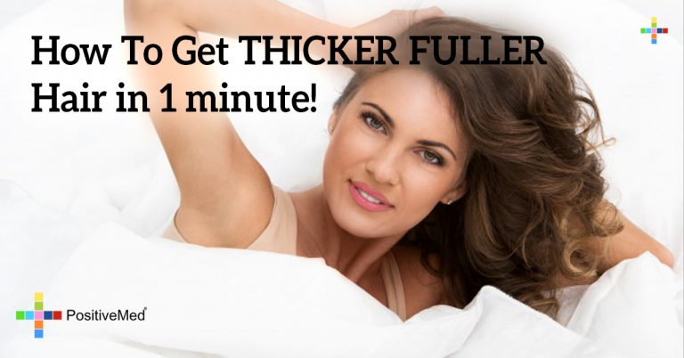 How To Get THICKER FULLER Hair in 1 minute!