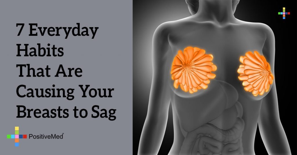 7 Everyday Habits That Are Causing Your Breasts to Sag