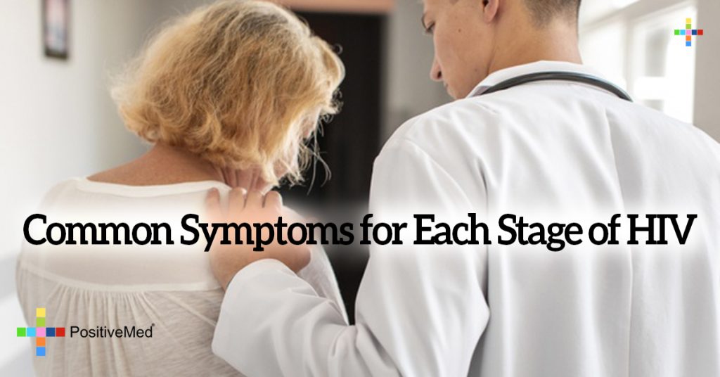 Common Symptoms for Each Stage of HIV