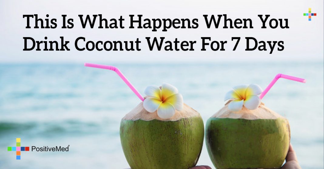 This Is What Happens When You Drink Coconut Water For 7 Days