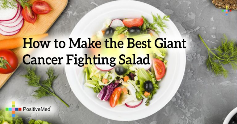 How to Make the Best Giant Cancer Fighting Salad