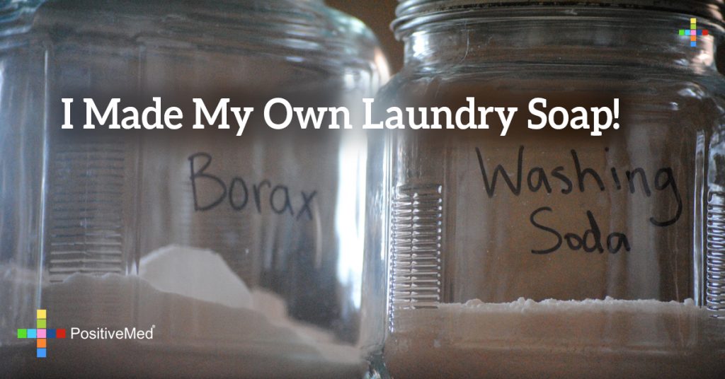 I Made My Own Laundry Soap!
