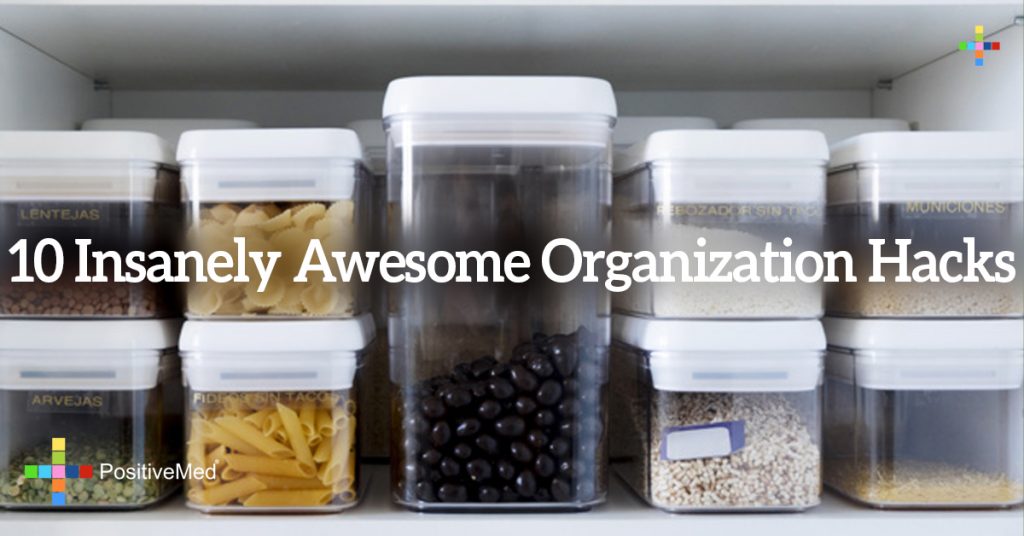 10 Insanely Awesome Organization Hacks