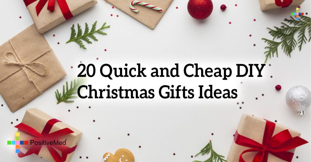 20 Quick and Cheap DIY Christmas Gifts Ideas