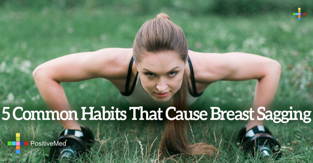 5 Common Habits That Cause Breast Sagging