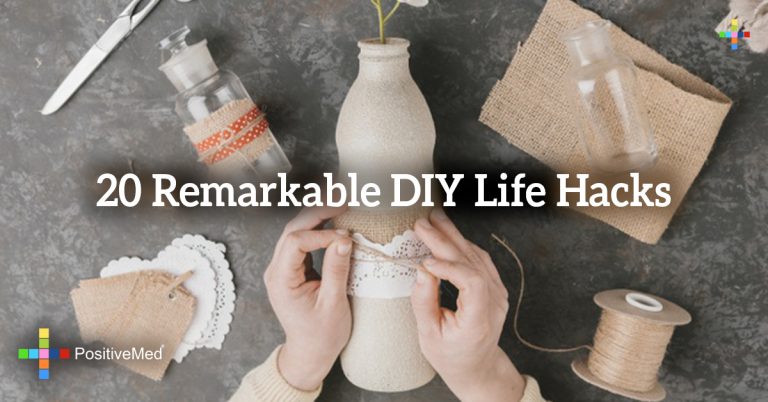 20 Remarkable DIY Life Hacks