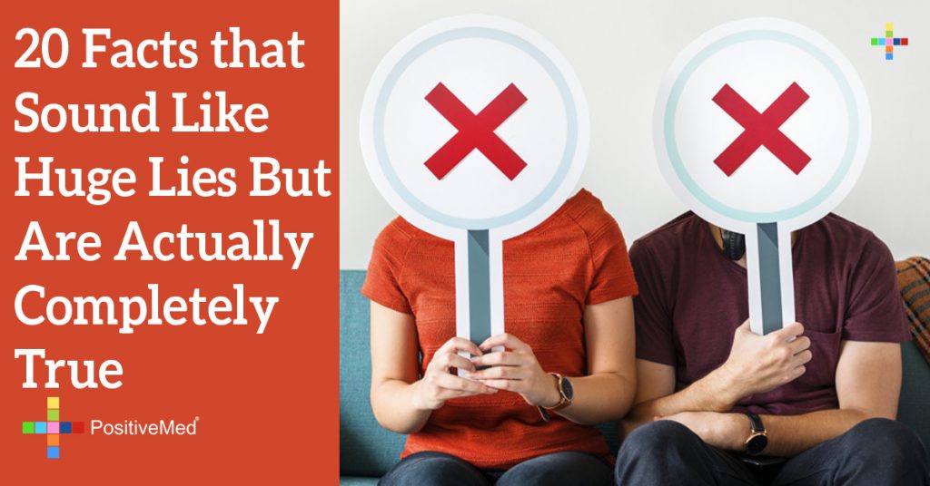 20 Facts that Sound Like Huge Lies But Are Actually Completely True