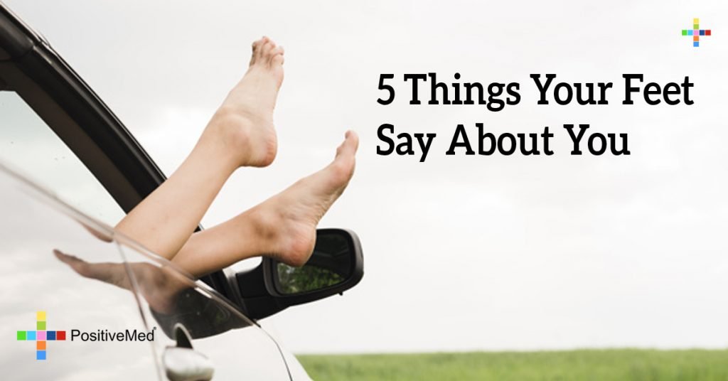 5 Things Your Feet Say About You