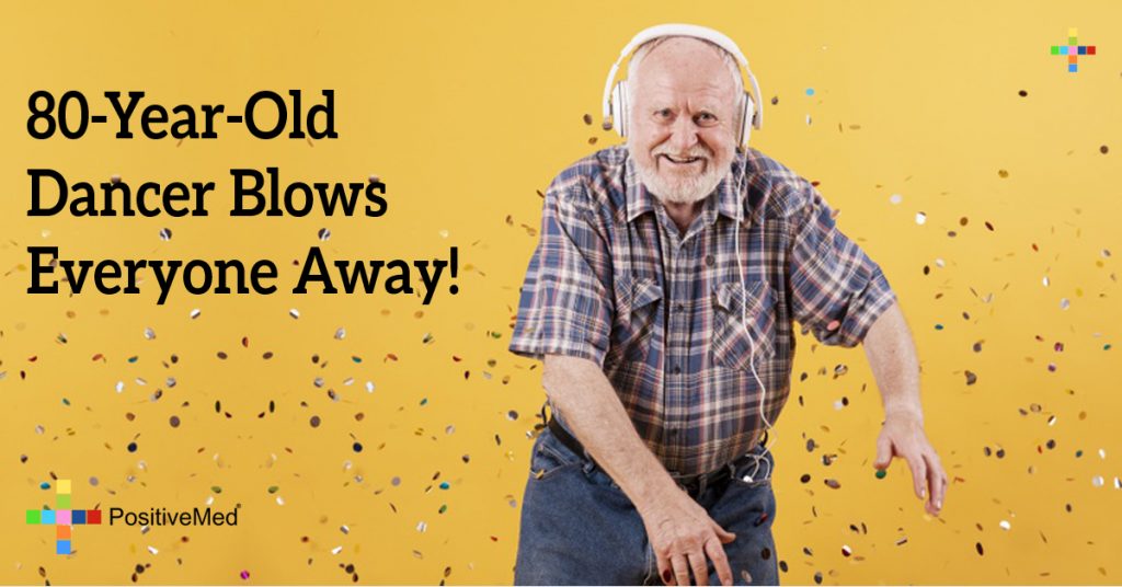 80-Year-Old Dancer Blows Everyone Away!