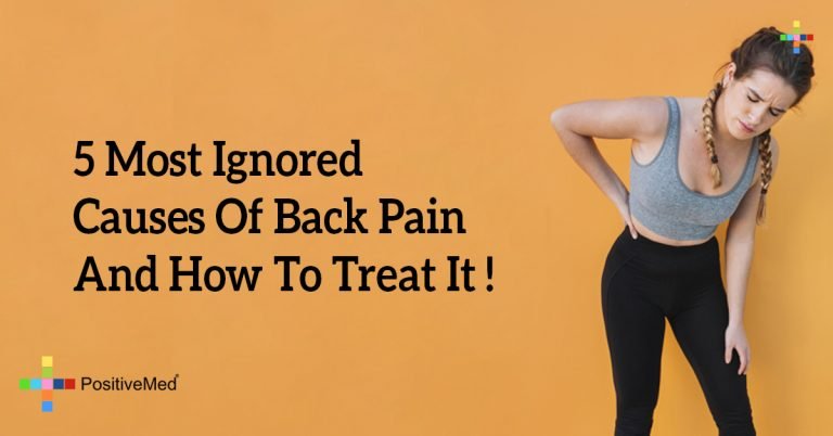 5 Most Ignored Causes Of Back Pain And How To Treat It !