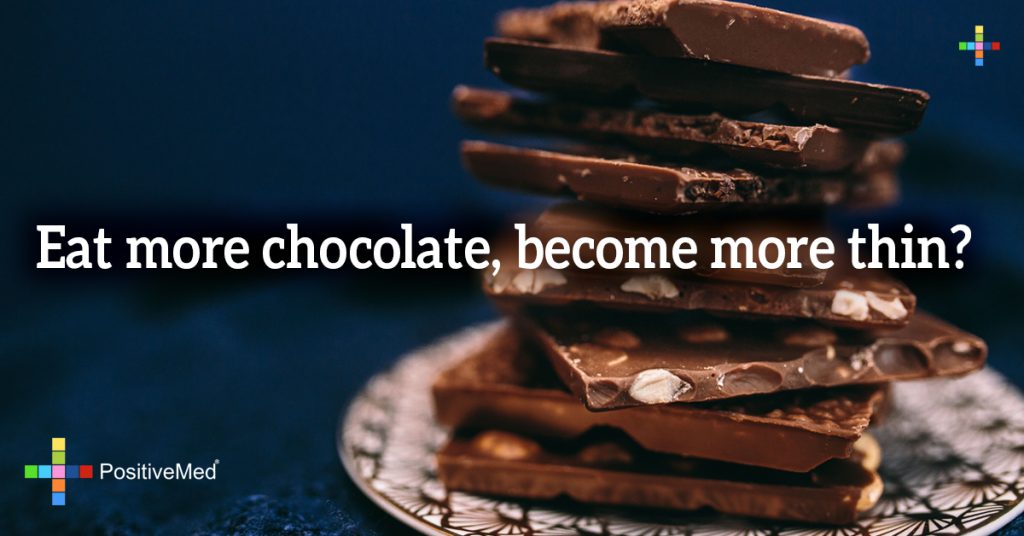 Eat more chocolate, become more thin?