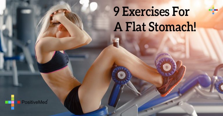 9 Exercises For A Flat Stomach! 9 Exercises For A Flat Stomach!