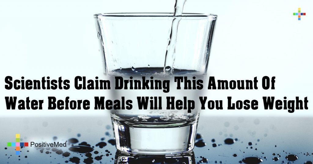 Scientists Claim Drinking This Amount Of Water Before Meals Will Help You Lose Weight