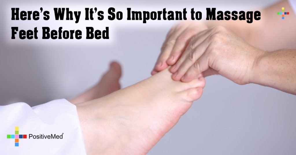 Here’s Why It’s So Important to Massage Feet Before Bed