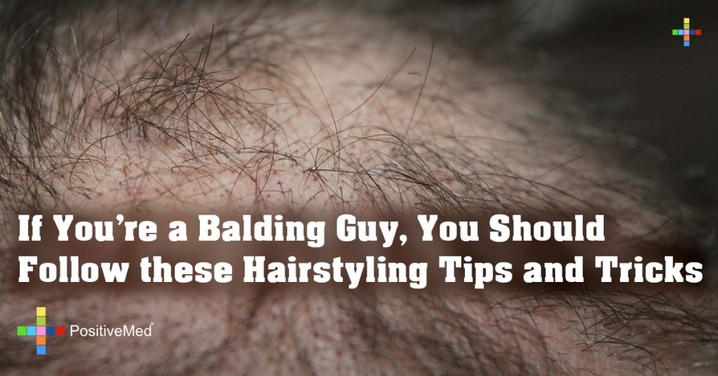 If You're a Balding Guy, You Should Follow these Hairstyling Tips and Tricks