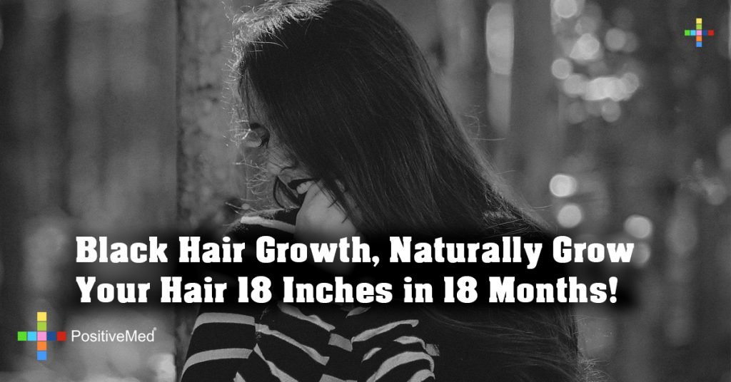 Black Hair Growth, Naturally Grow Your Hair 18 Inches in 18 Months!