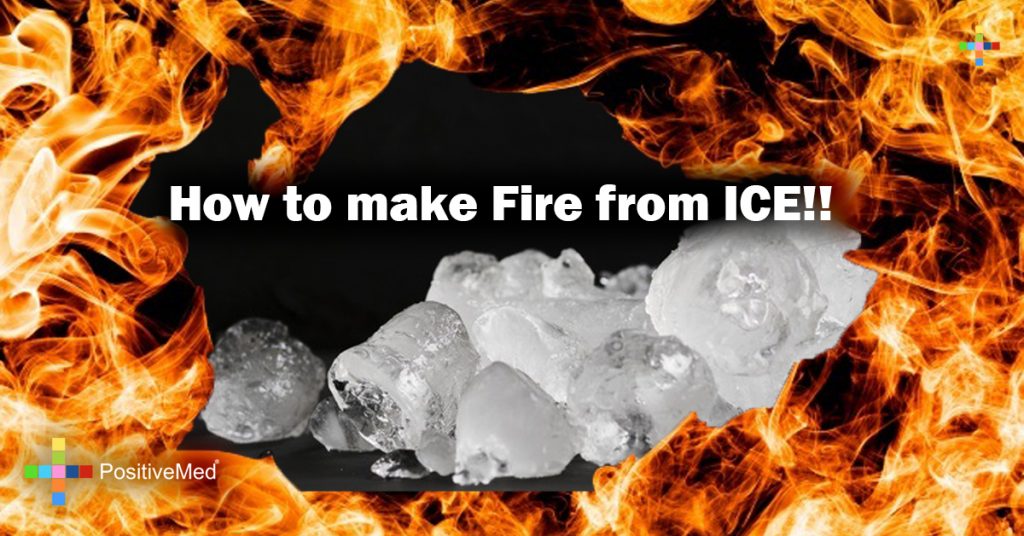 How to make Fire from ICE!!