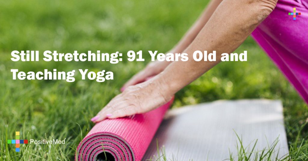 Still Stretching: 91 Years Old and Teaching Yoga