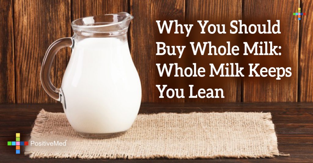 Why You Should Buy Whole Milk: Whole Milk Keeps You Lean