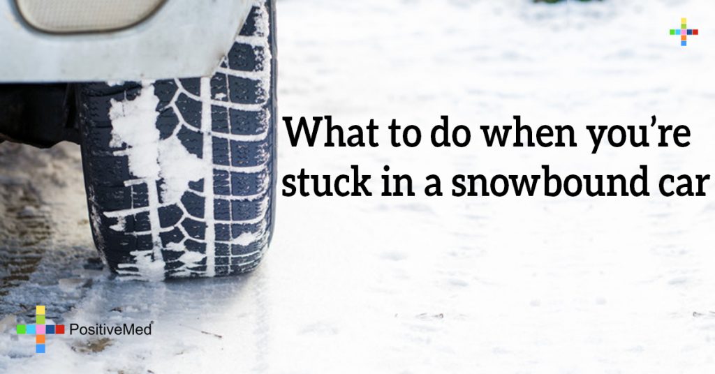 What to do when you're stuck in a snowbound car