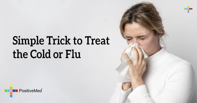 Simple Trick to Treat the Cold or Flu