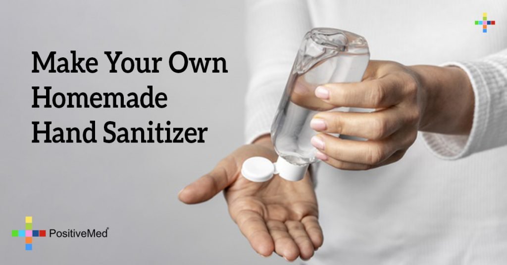 Make Your Own Homemade Hand Sanitizer