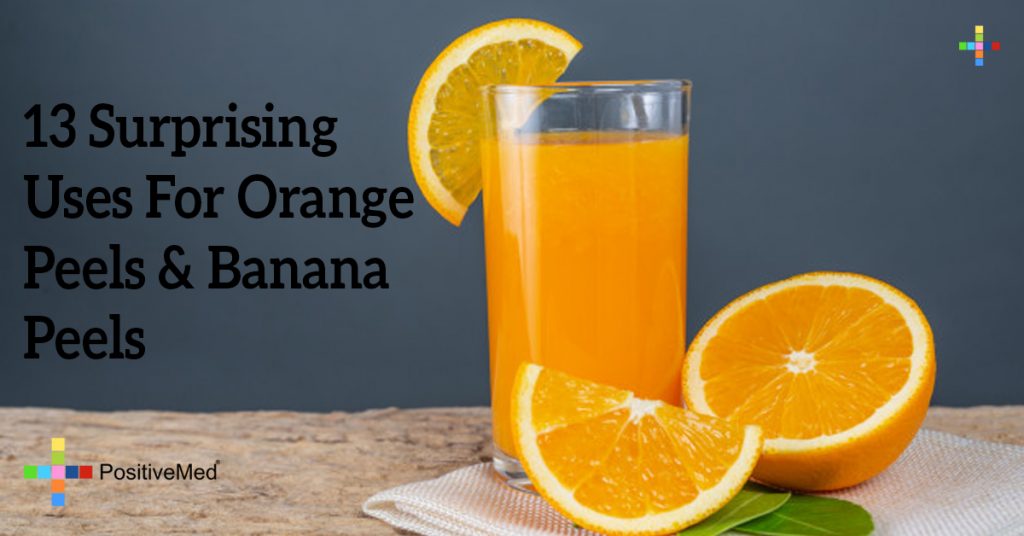 13 Surprising Uses For Orange Peels & Banana Peels