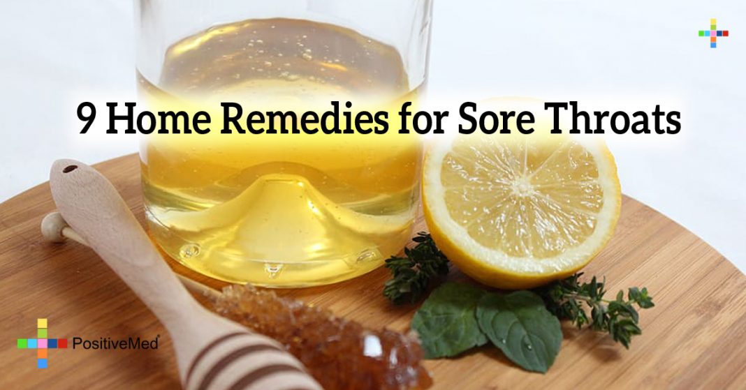 9 Home Remedies For Sore Throats