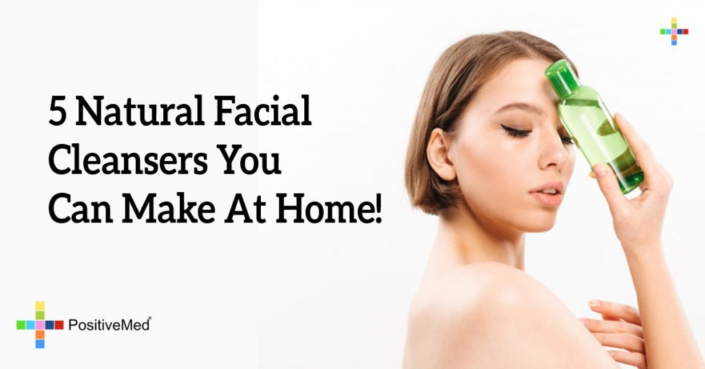 5 Natural Facial Cleansers You Can Make At Home!