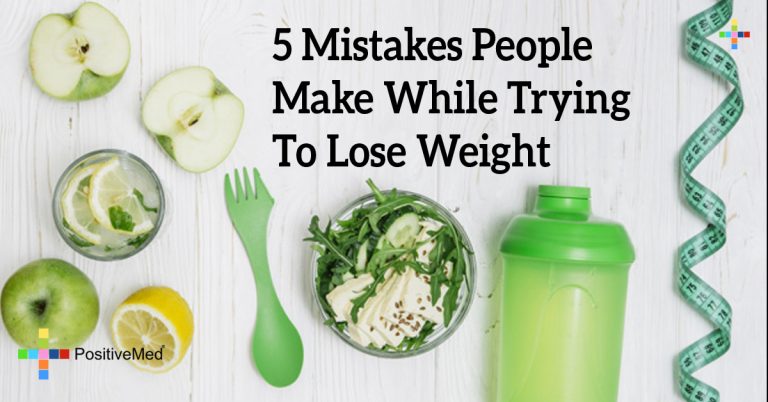 5 Mistakes People Make While Trying to Lose Weight