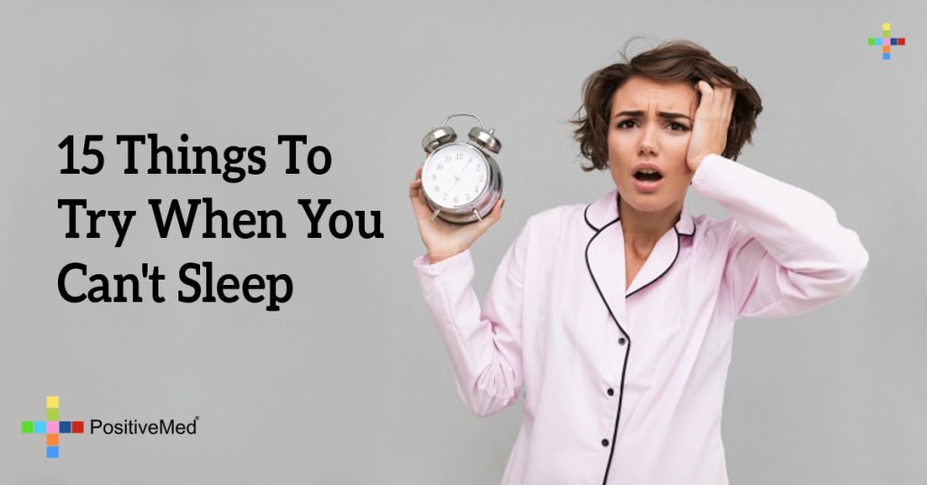 15 Things To Try When You Can't Sleep