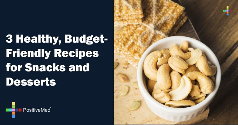 3 Healthy, Budget-Friendly Recipes for Snacks and Desserts