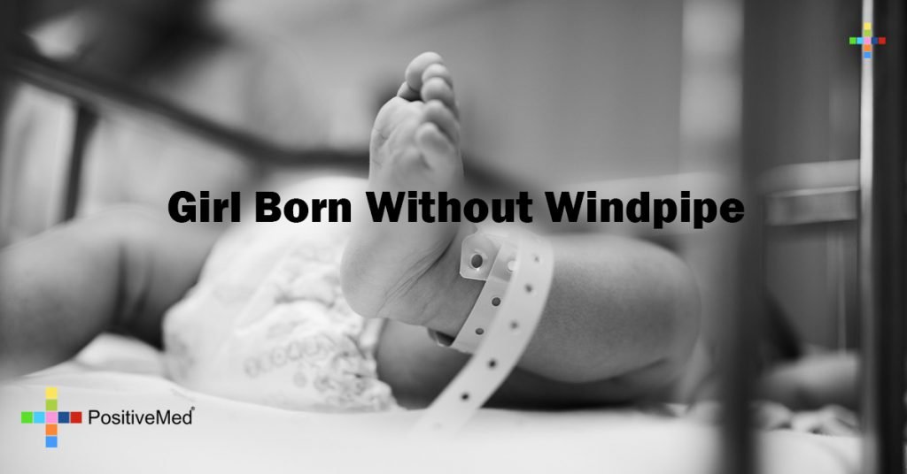 Girl Born Without Windpipe