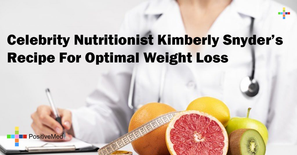 Celebrity Nutritionist Kimberly Snyder's Recipe For Optimal Weight Loss
