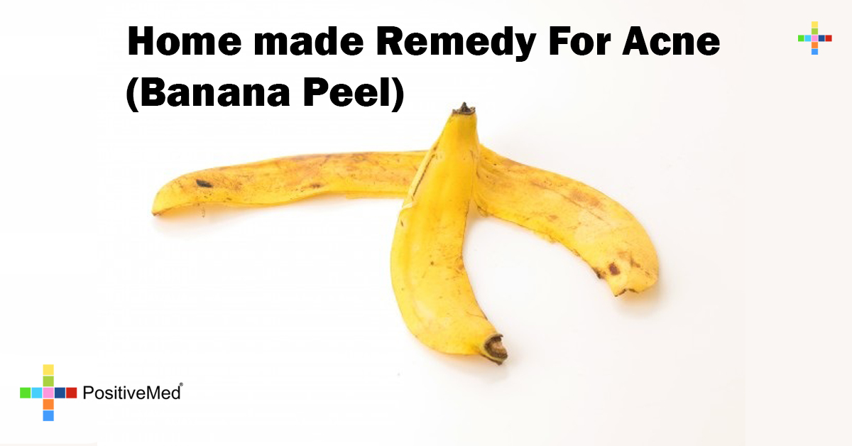 Home made Remedy For Acne ( Banana Peel )