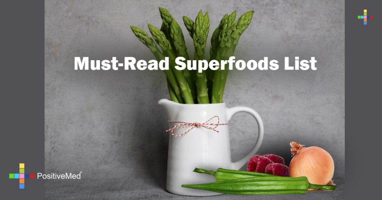 Must-Read Superfoods List Must-Read Superfoods List