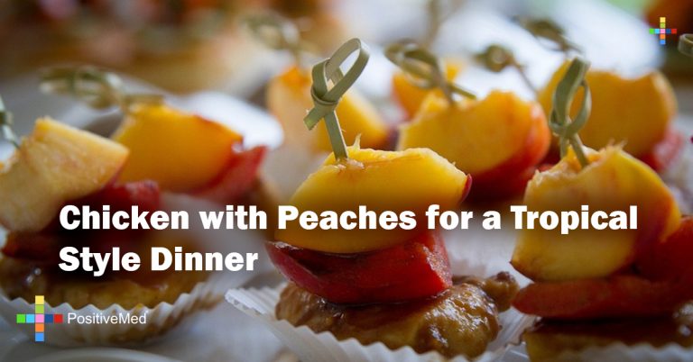 Chicken with Peaches for a Tropical Style Dinner