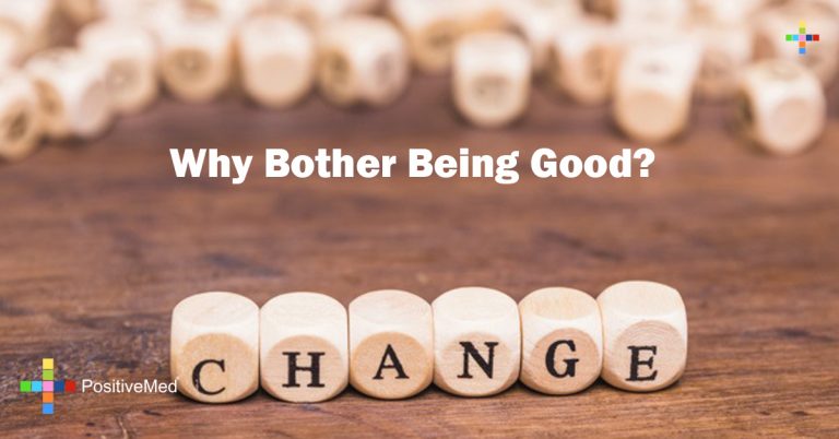 Why Bother Being Good? Why Bother Being Good?