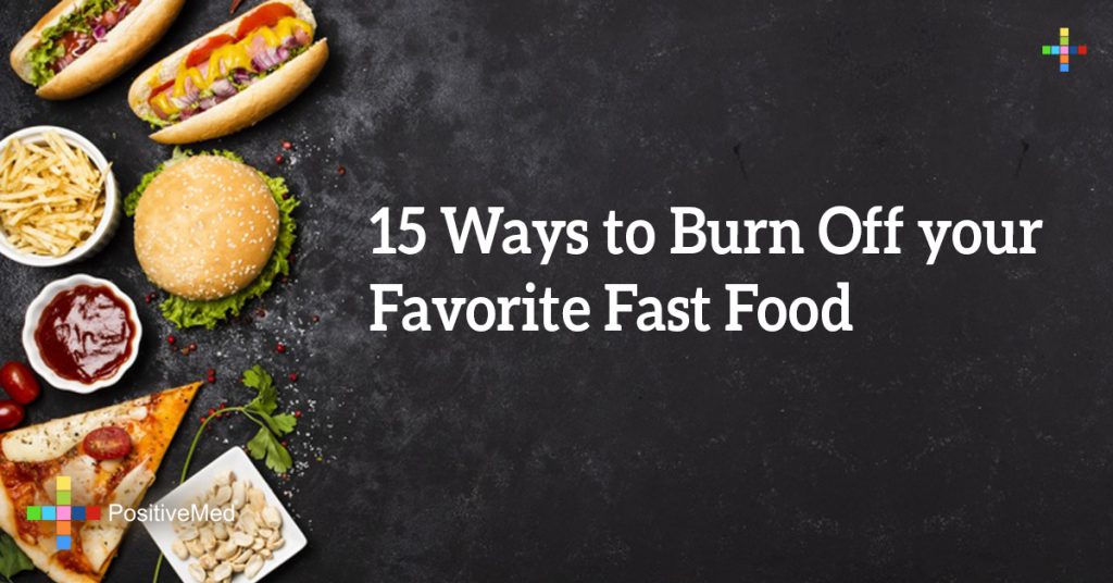 15 Ways to Burn Off your Favorite Fast Food
