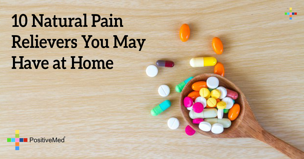 10 Natural Pain Relievers You May Have at Home!