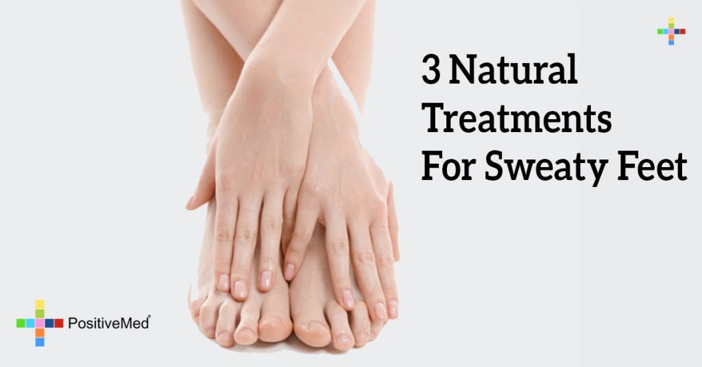 3 Natural Treatments For Sweaty Feet