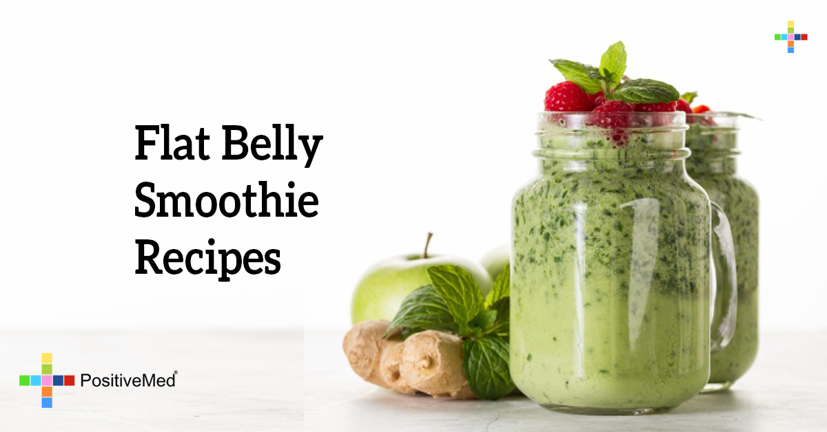 Flat Belly Smoothie Recipes flat-belly-smoothie-recipe-groovybeets