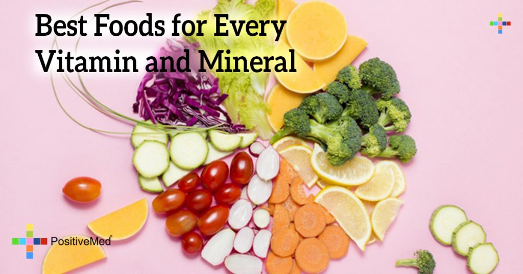 Best Foods For Every Vitamin And Mineral