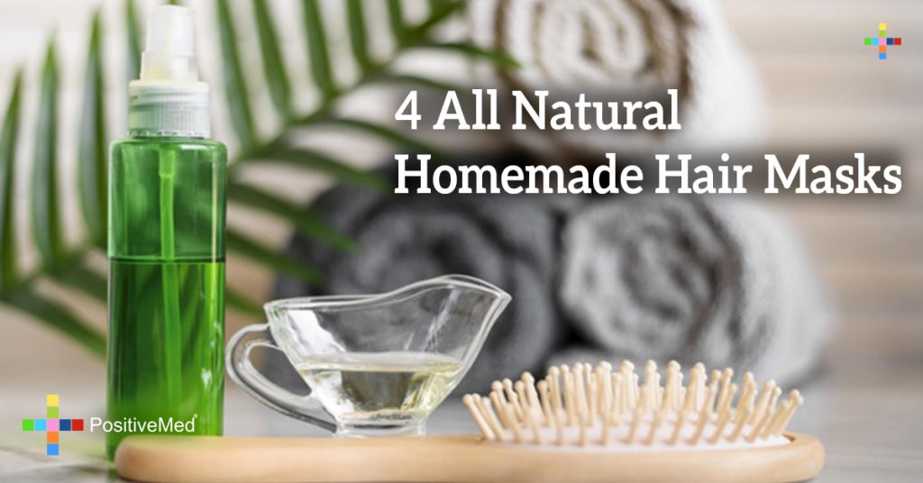 4 All Natural Homemade Hair Masks