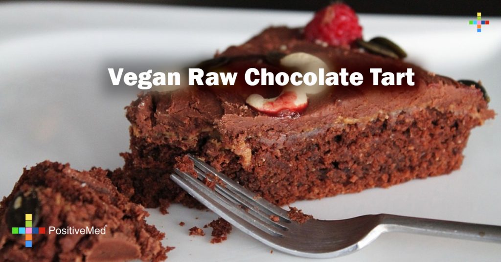 Vegan Raw Chocolate Tart