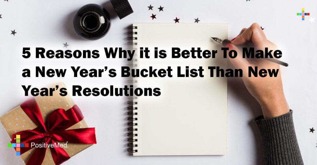 5 Reasons Why it is Better To Make a New Year’s Bucket List Than New Year’s Resolutions 
