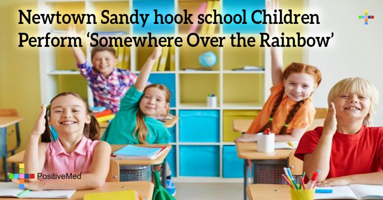 Newtown Sandy hook school Children Perform ‘Somewhere Over the Rainbow’