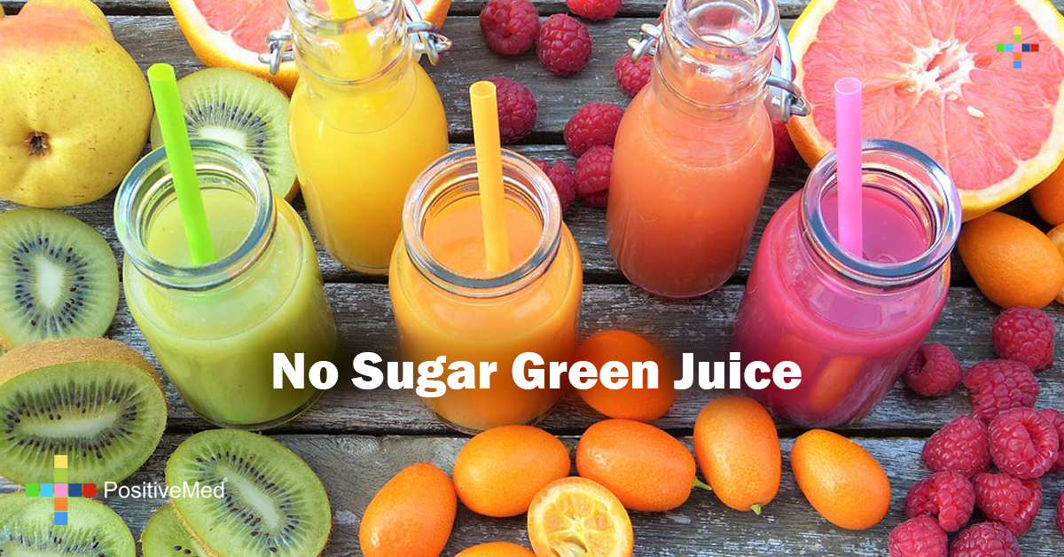 No Sugar Green Juice PositiveMed