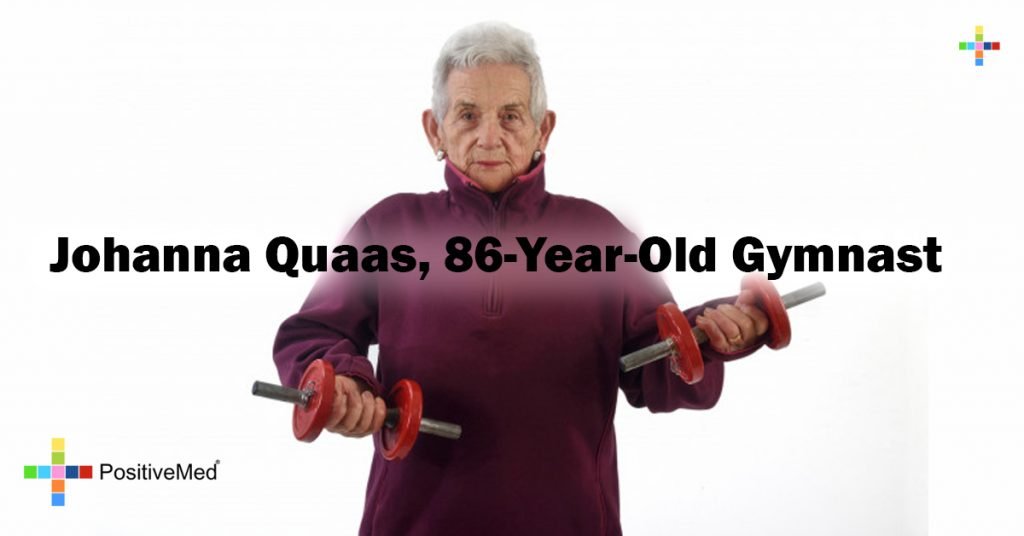 Johanna Quaas, 86-Year-Old Gymnast